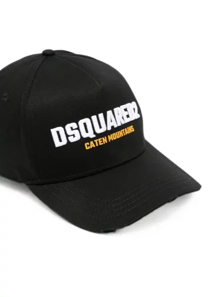 Șapcă Dsquared2 cu broderie negru