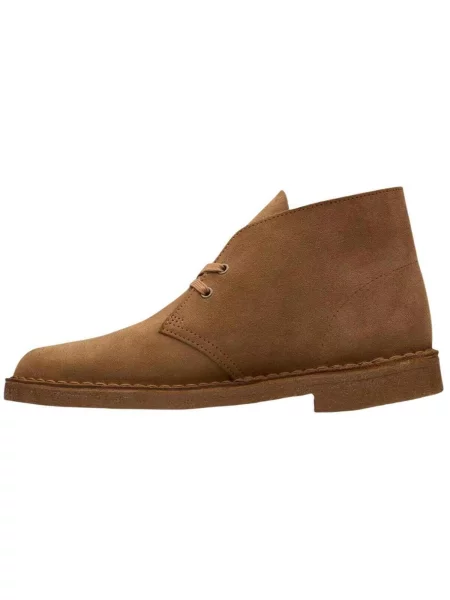 Púštne členkové topánky Clarks hnedá
