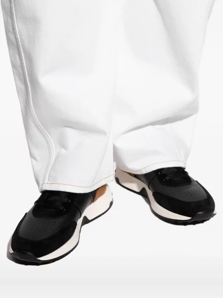 Sneakerși Tod's din piele negru
