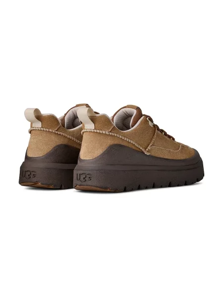 UGG sneakers din piele întoarsă M Heritage Utility Sneaker Knoll maro