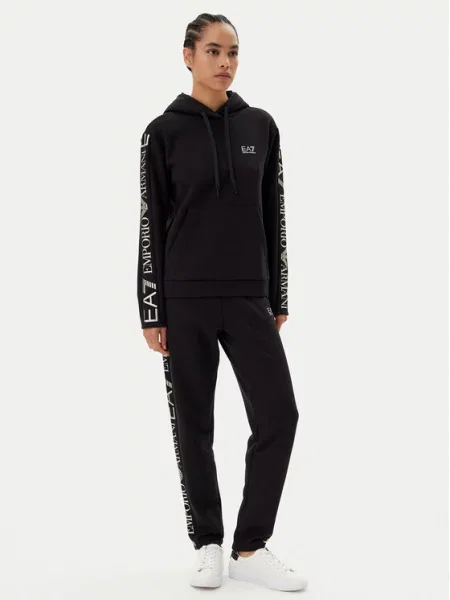 Спортивний костюм Emporio Armani Train Tracksuit HO black/gold чорний