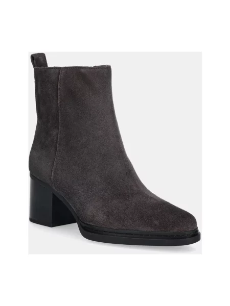 Botki Michael Kors zamszowe brązowe