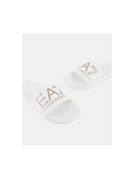 Pantofi Ea7 Emporio Armani alb