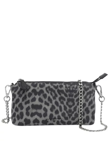 Body La Carrie cu imagine cu model leopard gri
