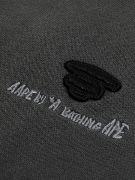 Hanorac crewneck Aape By A Bathing Ape negru
