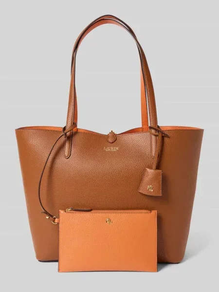 LAUREN RALPH LAUREN Torebka Rvrsble Tote brązowy