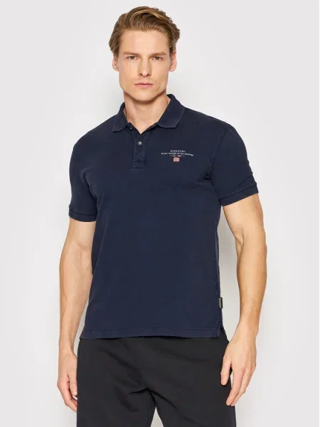 Napapijri Tricou polo Elbas Bleumarin