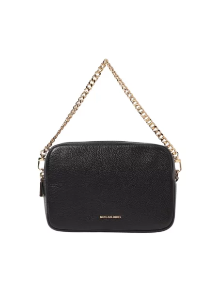 Torebka crossbody Michael Kors skórzana czarna
