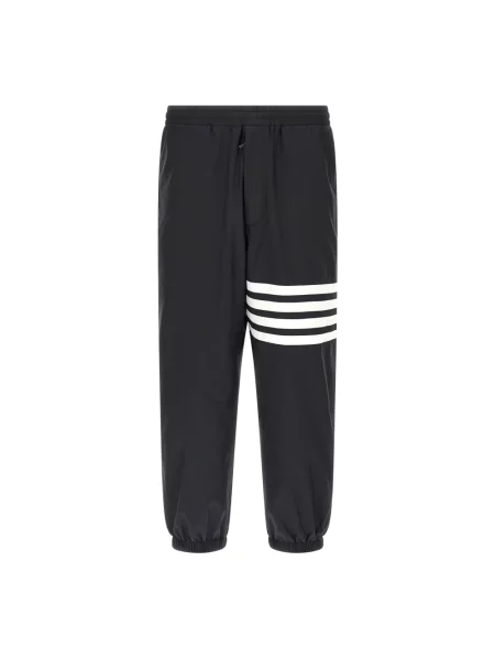 Spodnie dresowe Thom Browne do biegania niebieskie