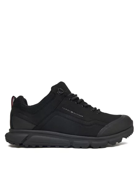 Tenisice Tommy Hilfiger Outdoor Runner Low Wpm crna