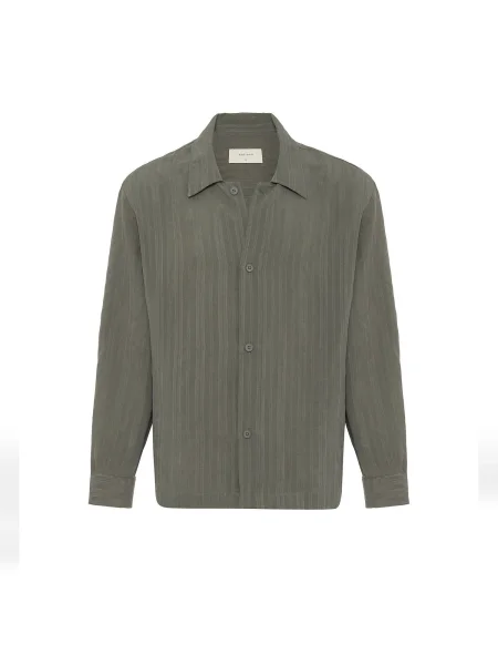 Antioch Košile khaki / tmavě zelená