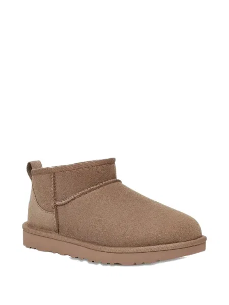 Botine Ugg din piele de căprioară maro
