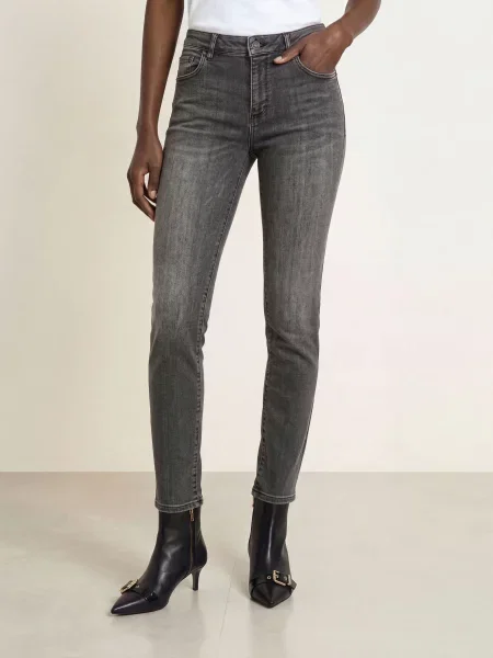 Allsaints Skinny Džíny Miller Skinny washed black černé