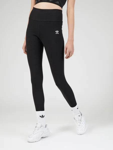 ADIDAS ORIGINALS Legíny ESS / biela čierna