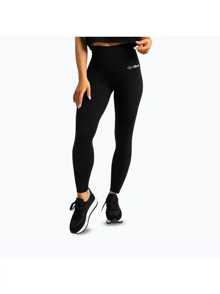 Дамски спортни клинове GymBeam Limitless black черно