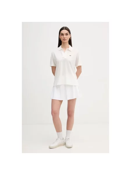 Lacoste polo biała
