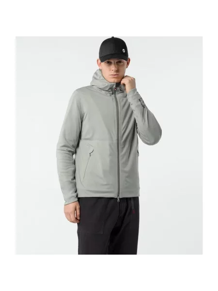 Kurtka z kapturem Castelli AirCore One jasnoszary M szara