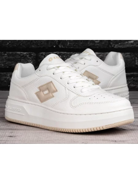 Buty sportowe snekaersy Lotto PALIOT PF białe