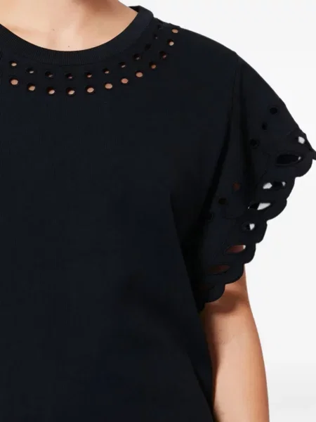 Rochie mini Isabel Marant cu broderie negru