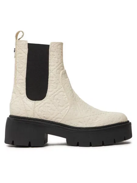 Gležnjarji Chelsea Guess bela