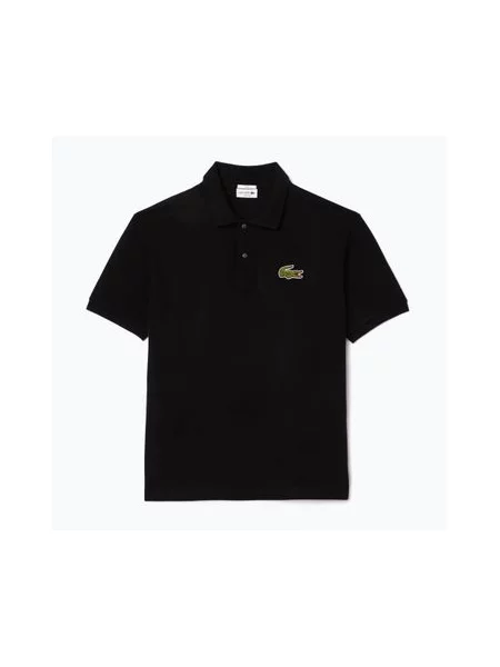 Lacoste Поло Regular Fit чорний