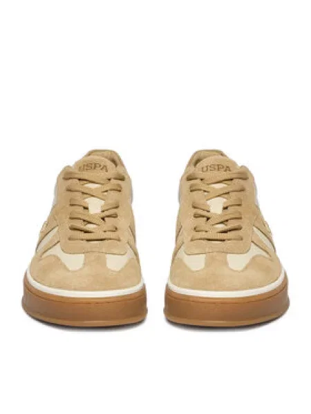 Sneakersy U.S. Polo Assn. Krémová