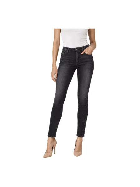 Skinny jeansy skinny Armani Exchange czarne