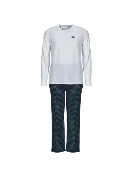 Pijamale Polo Ralph Lauren alb