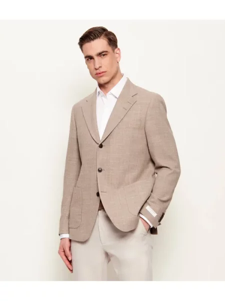 TIGER OF SWEDEN Sacou Easer PP cu adaos de lână bej