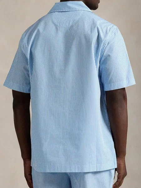 Polo Ralph Lauren pyžamová košile modrá