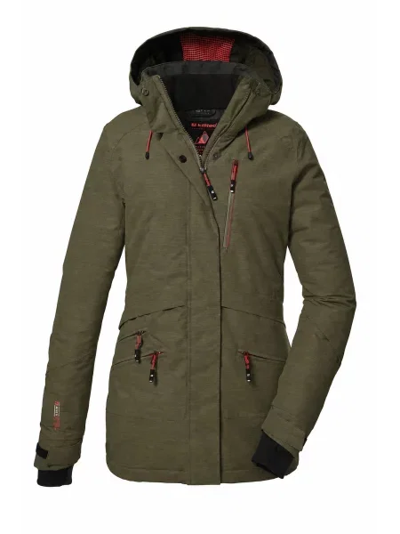 KILLTEC Zimska jakna Skijacke KSW WMN SKI JCKT Damen Winterjacke Funktionsjacke maslinasta