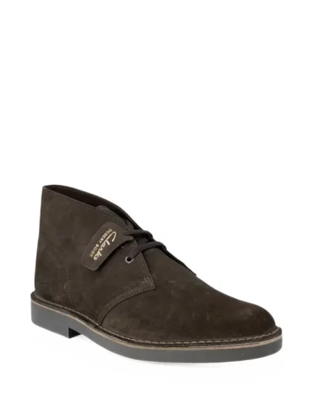 Ghete desert Clarks din piele de căprioară maro