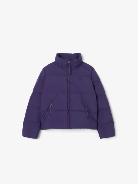 Пуховик Lacoste фіолетовий