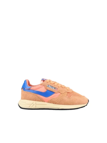 Sneakersy Autry pomarańczowe