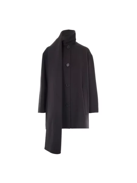 Płaszcz Max Mara Studio wełniany szary