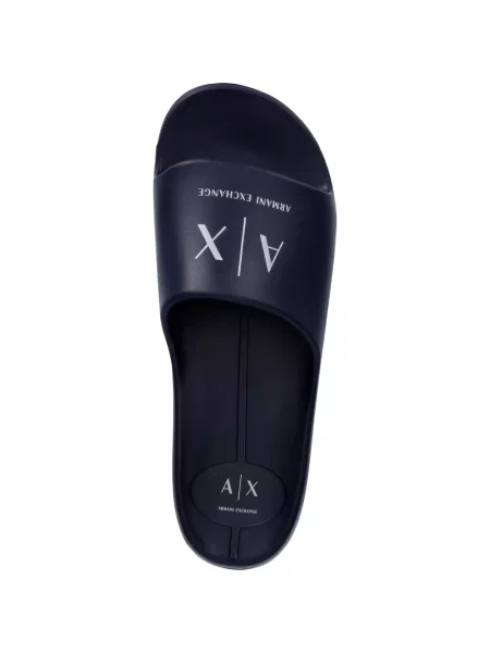Чехли Armani Exchange с принт синьо