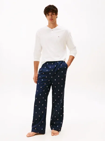 Dlhá košeľa Tommy Hilfiger modrá