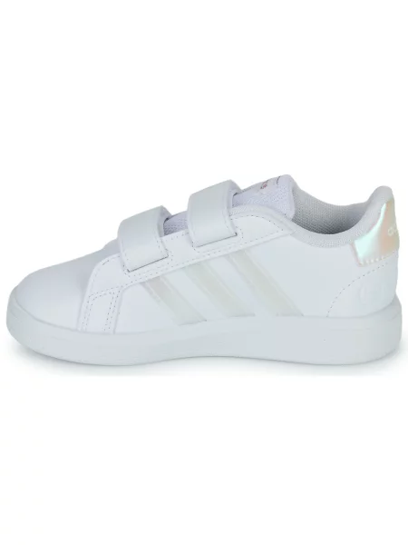 ADIDAS ORIGINALS Tenisice Grand Court srebro bijela