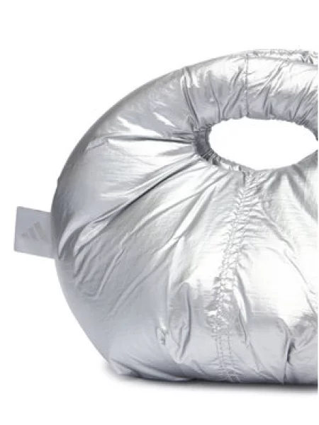 Torbica adidas Metal Small Bag Srebrna