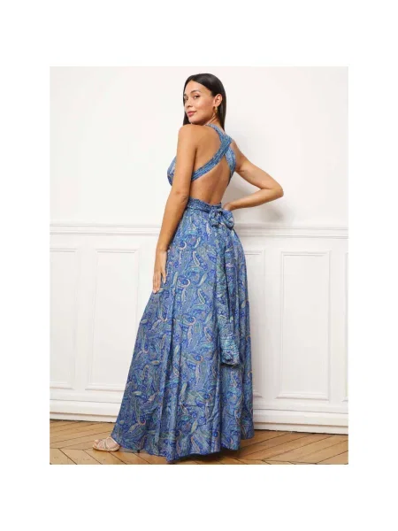 Rochie La Modeuse albastru