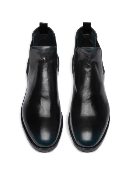 Botine Officine Creative din piele albastru