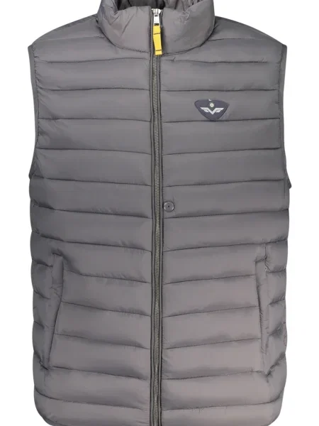 Pikowana kamizelka Armata Di Mare szara