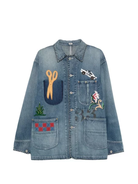 Дънково яке Khoki синьо