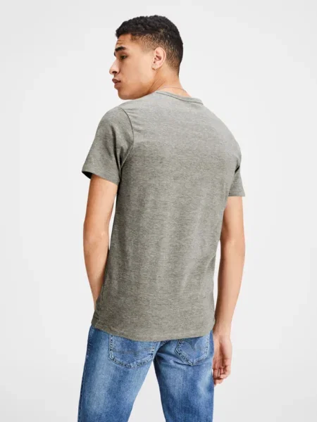 JACK & JONES Tricou amestecat gri