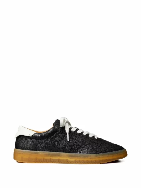 Sneakerși Tory Burch din piele negru