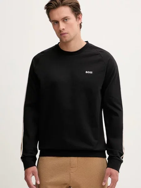BOSS BLACK Hanorac Iconic negru