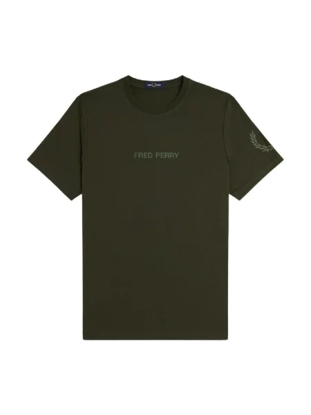 Tričko Fred Perry zelená