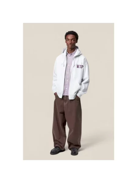Carhartt WIP Brandon Pant jeansy relaxed fit brązowe