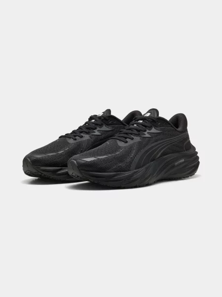 Широкие кроссовки для бега Puma черные