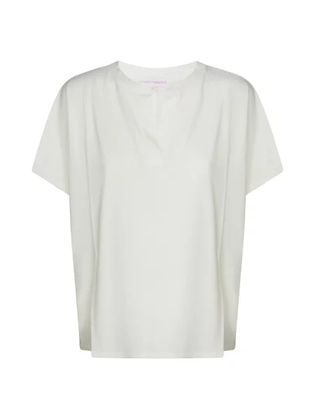 Koszulka polo Absolut Cashmere z kaszmiru biała